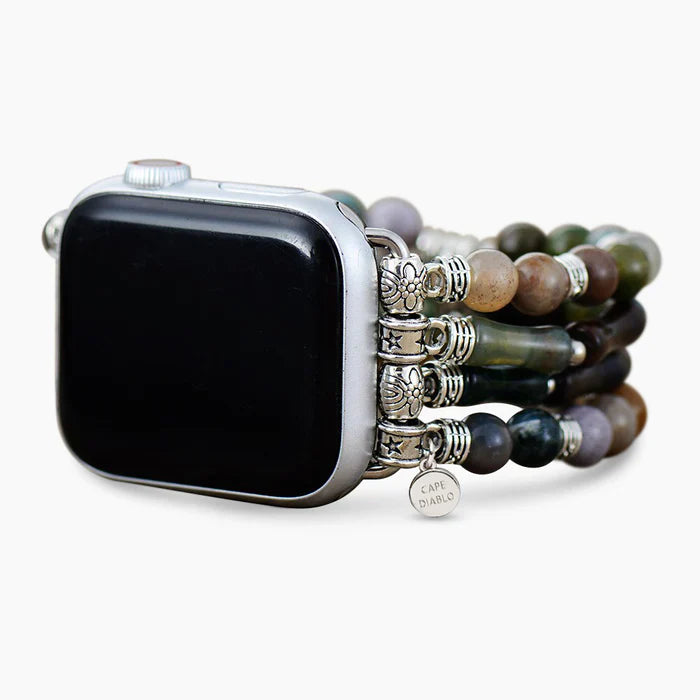 CAPE DIABLO ヴィンテージ アガット ストレッチ Apple Watch ストラップ(CDAW0090)