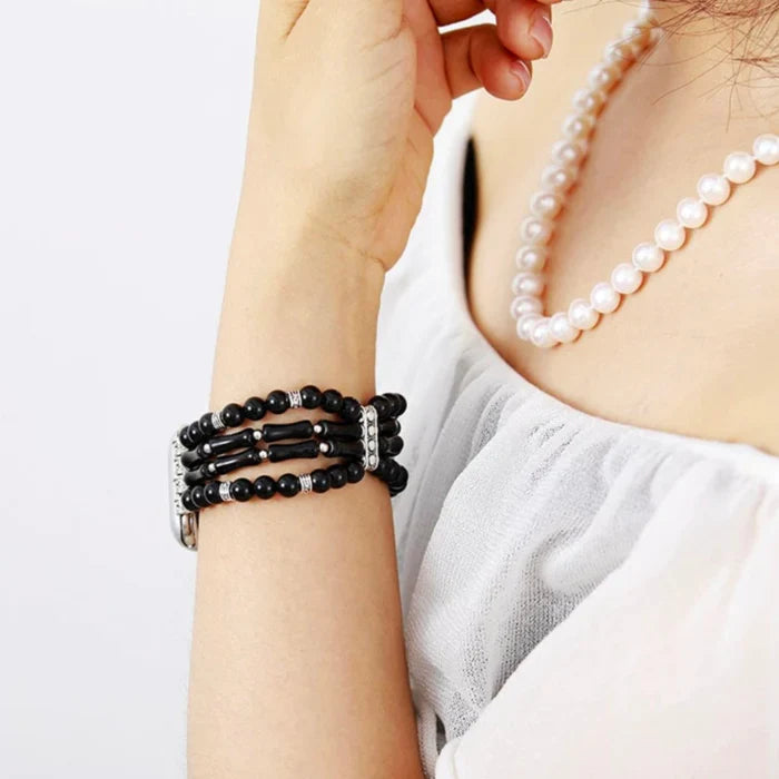 CAPE DIABLO ムーンライト アゲート ストレッチ Apple Watch ストラップ(CDAW0088)