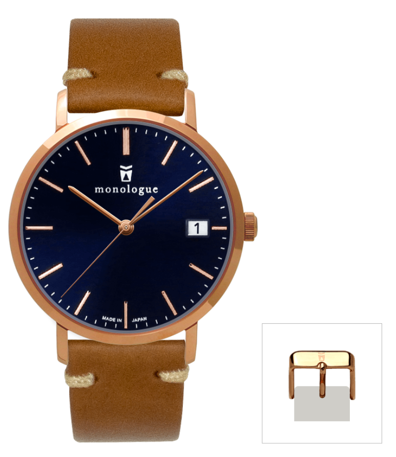 monologue ネイビーゴールド mw40003a05d07bmb011-20b